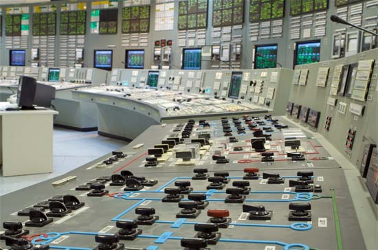 核电站控制室